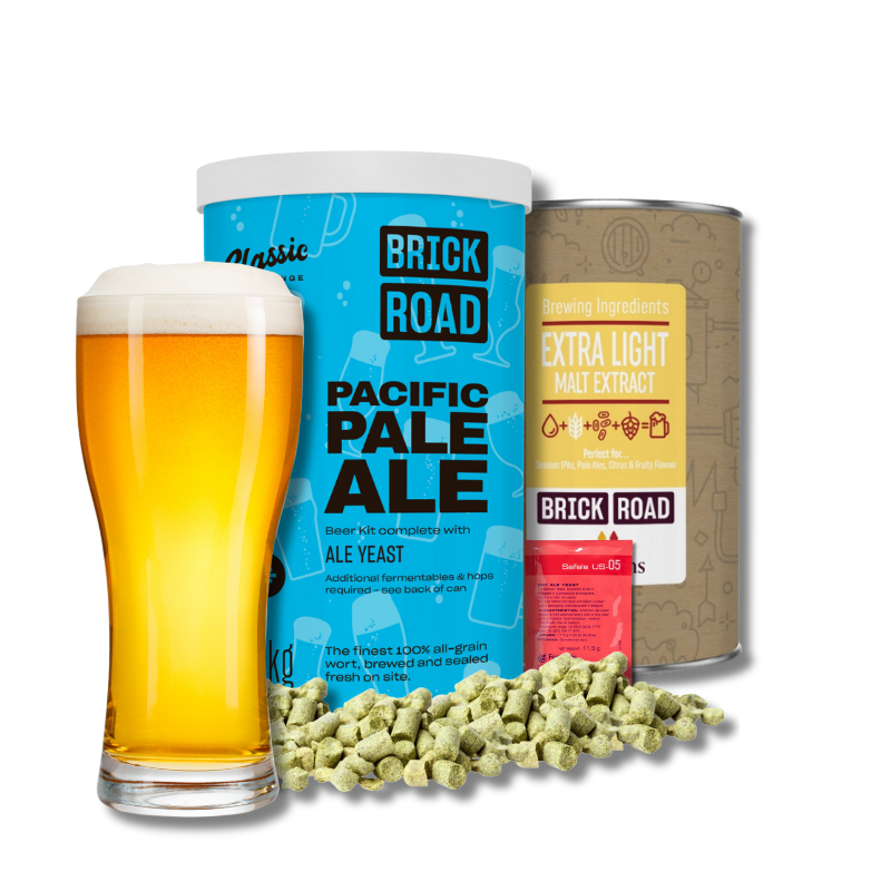 Pacific Ale (Stone & Wood style) Brick Road Brewing Co. Brew. Enjoy.