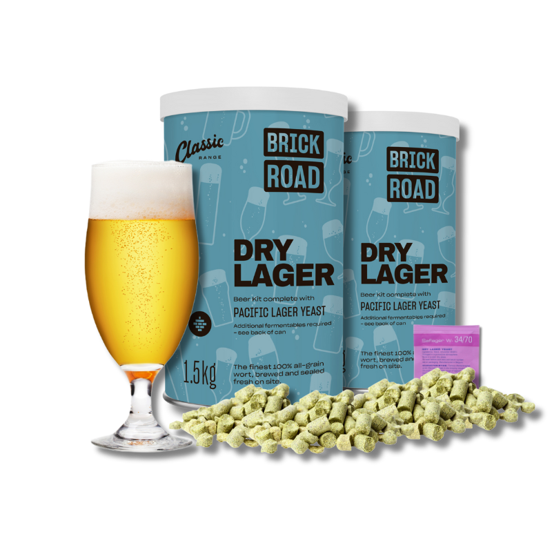 NZ Pilsner (Emersons Pilsner Clone) Brick Road Brewing Co. Brew. Enjoy.